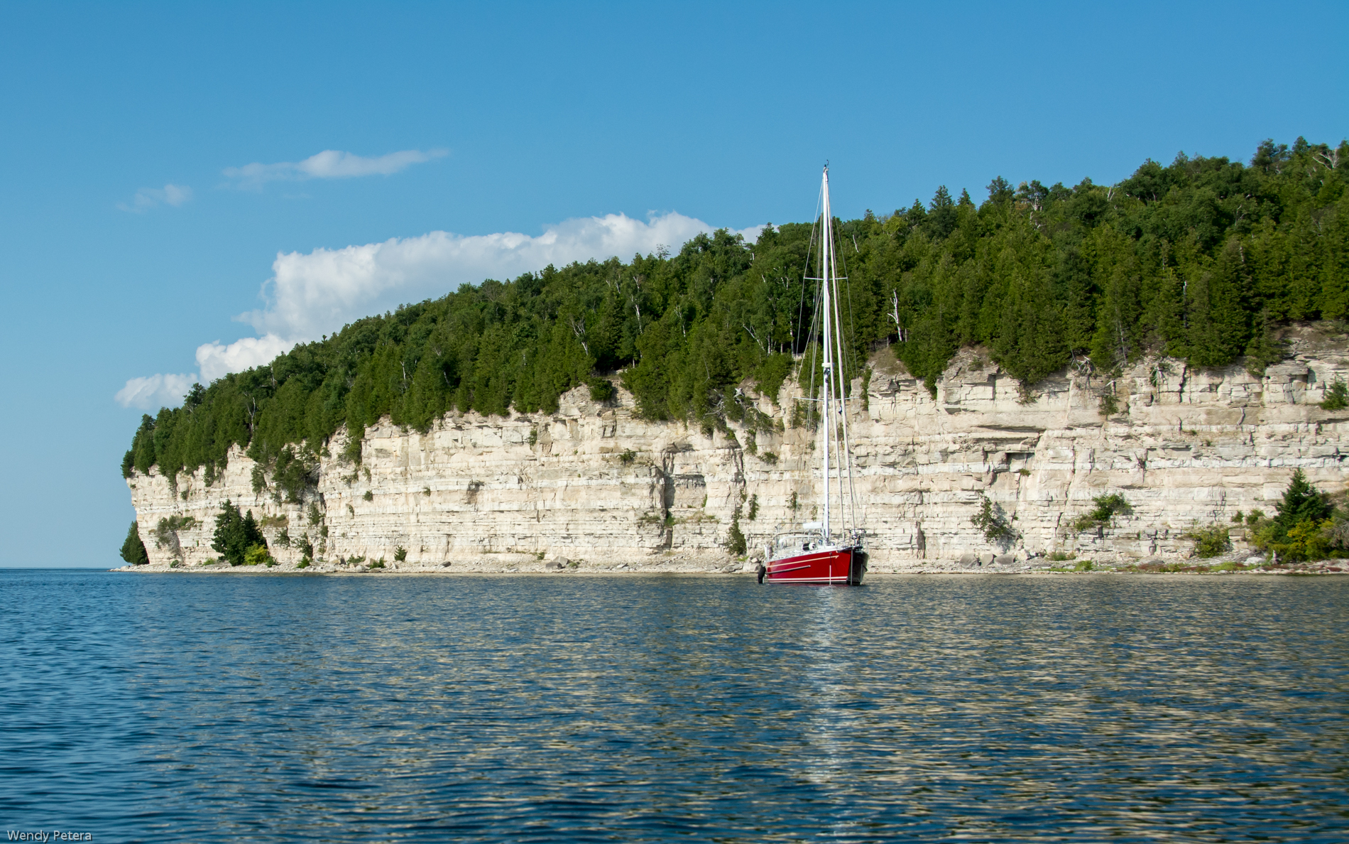 Snail Shell Harbor, Fayette Historic State Park, MI The Great Lakes